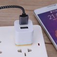 thumbnail image 1 of Cargador Universal EE. UU. Enchufe 2.1A 2 puertos USB Adaptador de carga doble USB FLhrweasw  Nuevo, 1 of 7