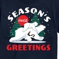thumbnail image 3 of Coca-Cola - Season's Greetings Polar Bears - Men's Short Sleeve Graphic T-shirt, 3 of 5