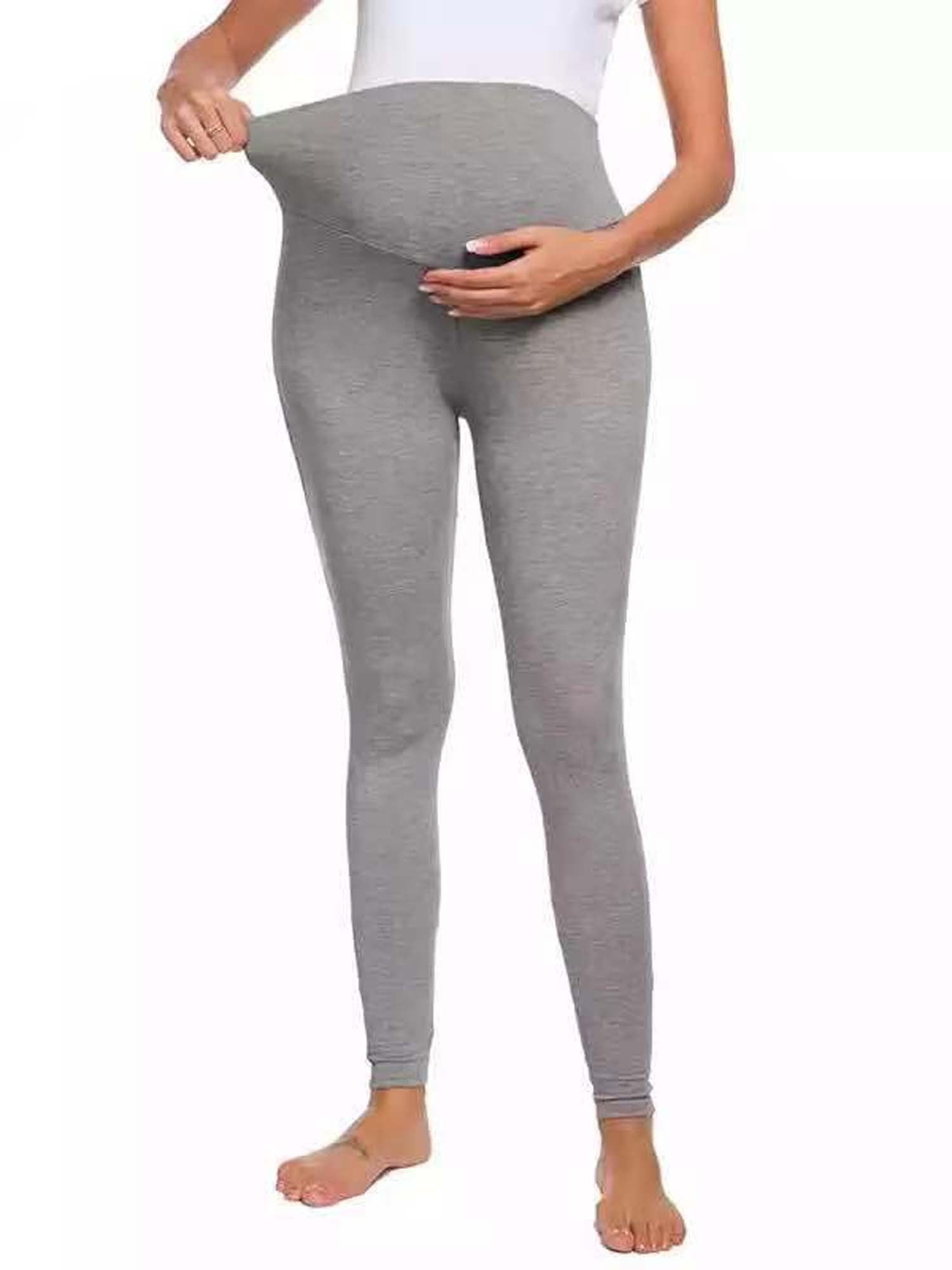 Lallc - Womens Casual Pregnant Maternity Pants Stretch Leggings Elastic ...