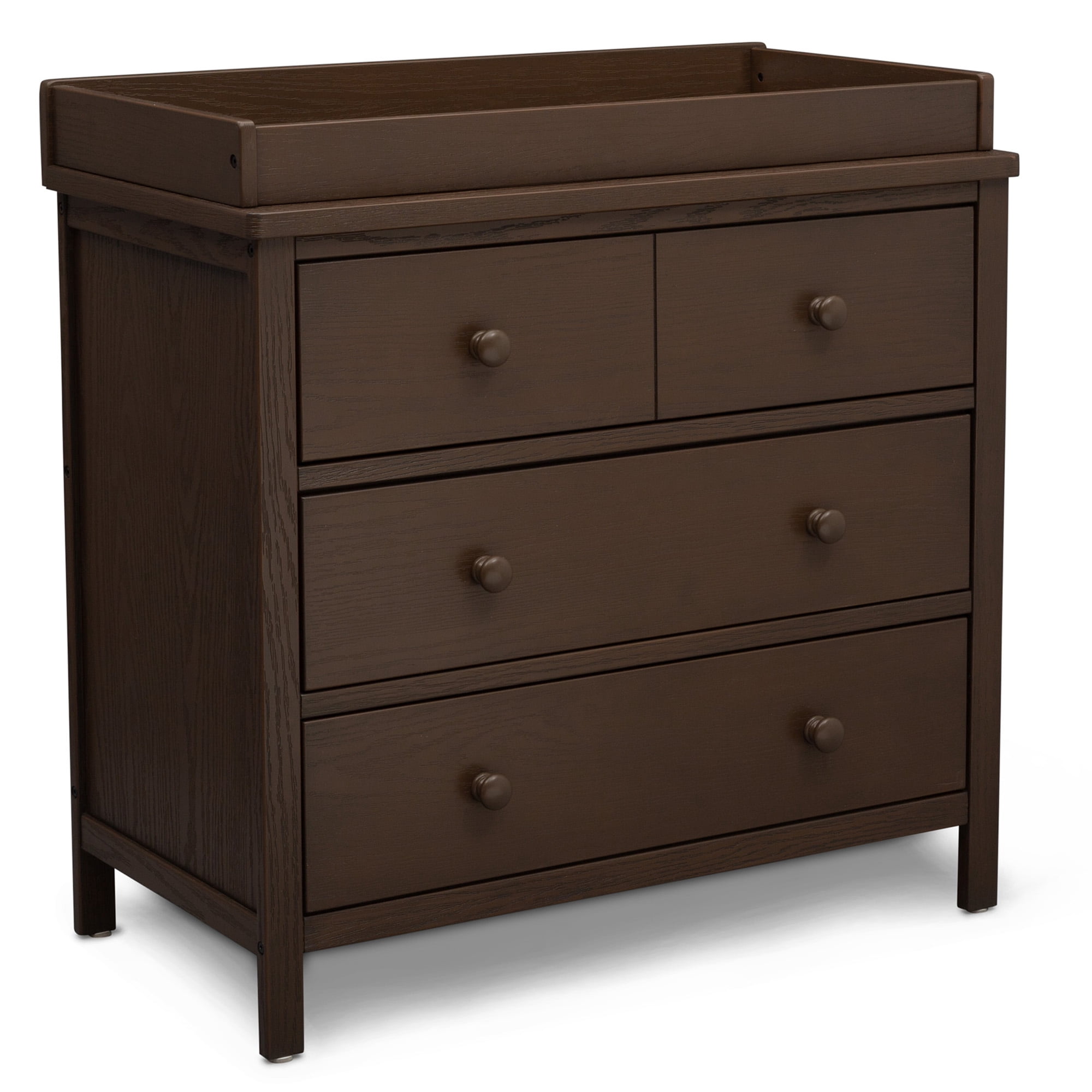 Delta Children Middleton Changing Top #W0551, Greenguard Gold Certified, Textured Cocoa