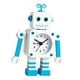 thumbnail image 2 of Reloj despertador analógico Sunnimix Robot de Metal divertido para niños Blanco, 2 of 8
