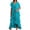 Sky Blue, variant on Wdgfv Womens Tiered Midi Wedding Guest, Mother of The Bride Dress with Bead Embellishment