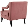 thumbnail image 4 of Armchair and Sofa Set, Set of 2, Velvet, Pink, Modern Contemporary Urban Design, Living Lounge Room Hotel Lobby Hospitality, 4 of 5
