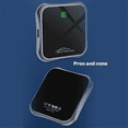 thumbnail image 2 of Wireless Carplay Adapter Auto Adapter 2in1 Smart Box Plug and Play WiFi Fast Connect Wired to Wireless,1 x adapter 2 x cables 1 x English manual,Black, 2 of 8