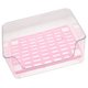 thumbnail image 3 of Rectangular Cat Litter Pan With Prevent Litter Spreading Feature For Indoor Use In Pink 30.3x23cm 1Pcs, 3 of 4