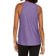 thumbnail image 2 of Ideology Women's Mesh Racerback Performance Athletic Tank Top Purple Size XX-Large, 2 of 2