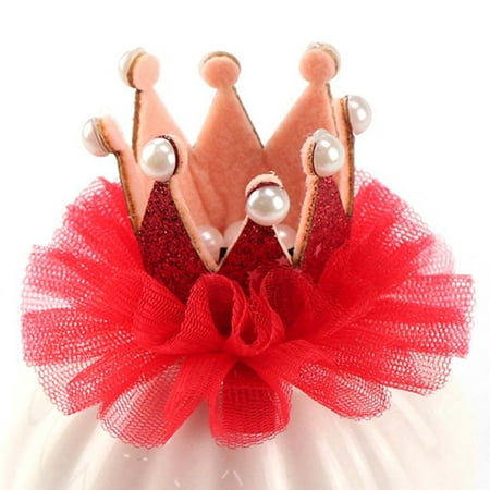 Great Clips - KABOER Cute Girls Crown Hair Clip Pearl Shiny Headband Hairpins Hair Accessories Great