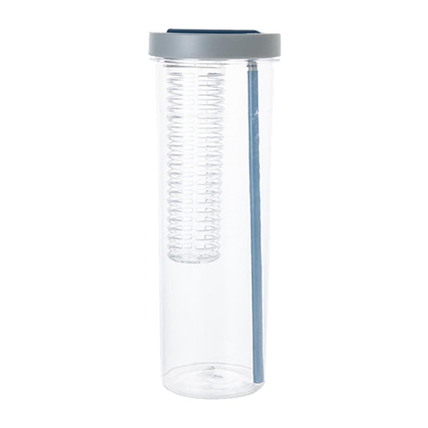 Botella de portátil, con , 700 ml, tazas con de frutas, útiles escolares, tazas, lata de cerveza para , niñas, Azul BLESIY Botellas deportivas