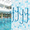 thumbnail image 1 of 4 Piezas de Perchas de Piscina Premium con Tornillos, Accesorios, Soportes, Ganchos de Cerca para Mangueras de Vacío de Hojas, Rastrillos de Hojas azul Macarena Perchas para postes de piscina, 1 of 8