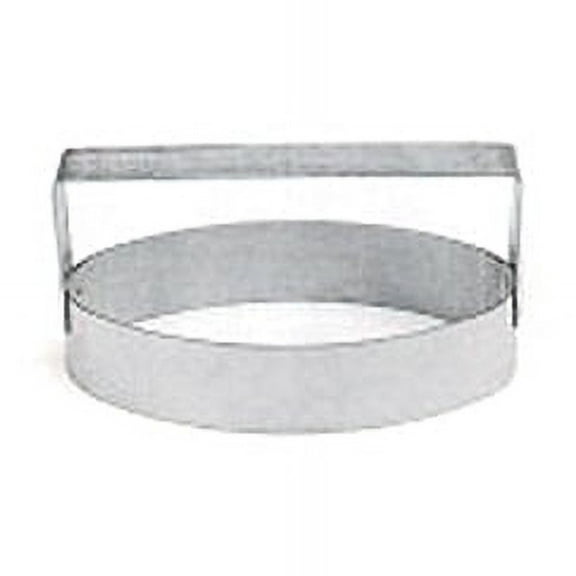 Cutter with Handle (Round), Heavy Duty Stainless Steel 4"