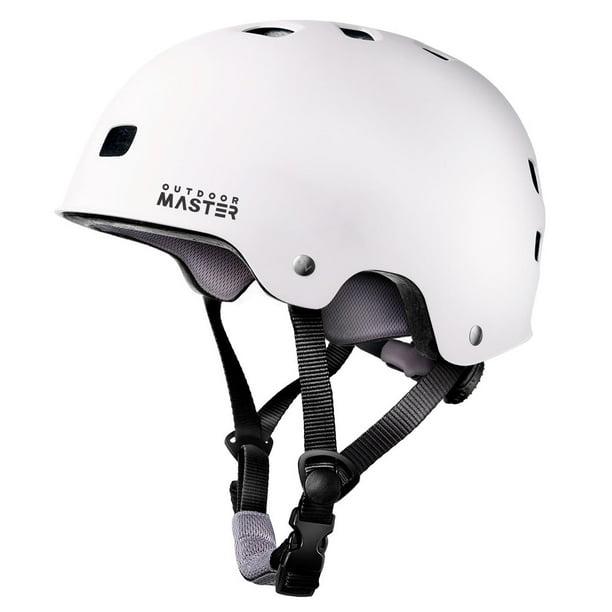 Casco OutdoorMaster para montar en monopatín para niños, jóvenes y adultos