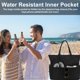 thumbnail image 2 of Bolso de playa Bluboon impermeable para mujer con compartimento húmedo, 2 of 8