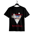 thumbnail image 1 of Men's Summer New Tennis Club Theme Casablanca Print Classic Trendy Short Sleeve Micro Stretch Round Neck Comfortable Breathable T-Shirt, 1 of 6