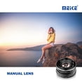thumbnail image 5 of Lente Meike 35 mm F1.7 de gran apertura, enfoque manual para Sony E-Mount, 5 of 5