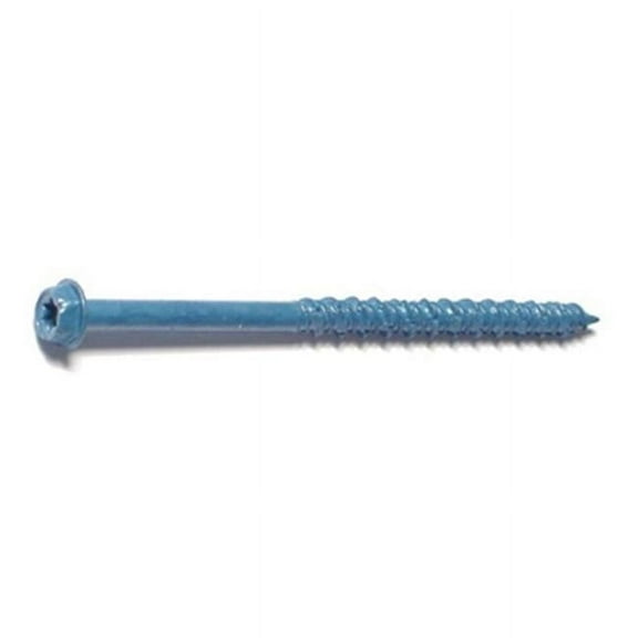 Torquemaster 51210 0.19 x 3.25 in. Star Hex Head Masonry Screw - 100 Pack