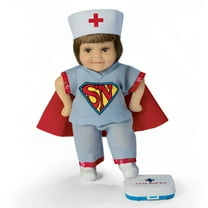 The Ashton-Drake Galleries Im A Nurse Whats Your Sup The Nurse’s RX Love & Laughter Issue #8 Hand Painted with Lifelike Details Collectible Doll by Cheryl Hill-5.5 inches