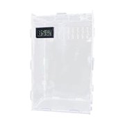 Acrylic Reptile Enclosure Jumping Spider Habitat Terrarium Clear Viewing Ventilated Box for Small Pets M