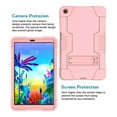 thumbnail image 2 of FIEWESEY For LG G Pad 5 10.1 inch Case,Goldcherry Kids Friendly Heavy Duty Shockproof Dropproof Hybrid Rugged Armor with Kickstand Full Body Protective Case for LG G Pad 5 10.1 inch(Rose Gold), 2 of 6