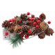thumbnail image 1 of Guirnalda De Navidad Luz De Cadena Alimentado Por Batería Pinecone Red Berry Garland Light Para Árbol De Navidad Decoración De Fiesta De Acción De Gracias 2M / 6.56Ft 20 Leds Methold HA014918-00, 1 of 6