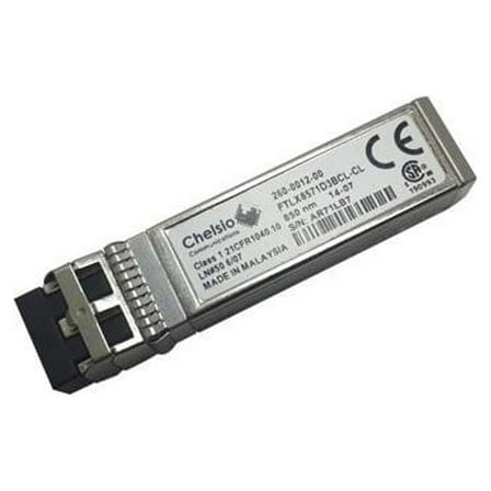 Chelsio SM10G-SR 10Gb/s SFP  Transceiver for Chelsio Adapters