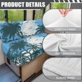 thumbnail image 6 of FOR U DESIGNS Palm Tree Pattern 2 Pieces RV Dinette Cushion Covers Scratch-Resistant RV Couch Cover Wear-Resistan Sofa Furniture Protector Camper Seat Covers Dinette Booth, 6 of 7