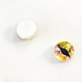 thumbnail image 5 of Yellow Dragon Glass Eyes with Monarch Butterflies, 5 of 9