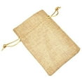 thumbnail image 6 of Mandala Crafts Natural Burlap Drawstring Gift Bag, Linen Pouch for Party Favor, Jewelry, Wedding, Candles, Tea, Coffee; 20 PCs, 6 of 7