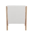 thumbnail image 2 of Nema Lounge Chair Boucle Fabric White, 2 of 4
