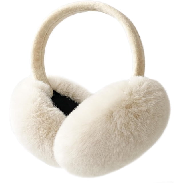LinYooLi Cache-Oreilles d'Hiver en Fausse Fourrure Chauds Mignons Pliables pour Femmes Filles