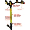 thumbnail image 2 of MaxxHaul 50025 Hitch Mounted 2-Bike Rack-100 lb Capacity, 2 of 9