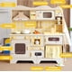 thumbnail image 3 of Cocina de Juguete para Niños, Cocinita para Niñas con Luz, Fregaderos de Juguete con Agua Corriente, Horno, Microondas, Máquina de Hielo, Juego de Utensilios De Cocina y Accesorios para 4 a 6 Años, 3 of 9
