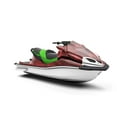 thumbnail image 3 of Rwraps Red Pixel Maroon Lagoon Gloss Vinyl Film Wrap 59in x 16ft Vinyl Vehicle Car Film Sheet Roll, 3 of 9