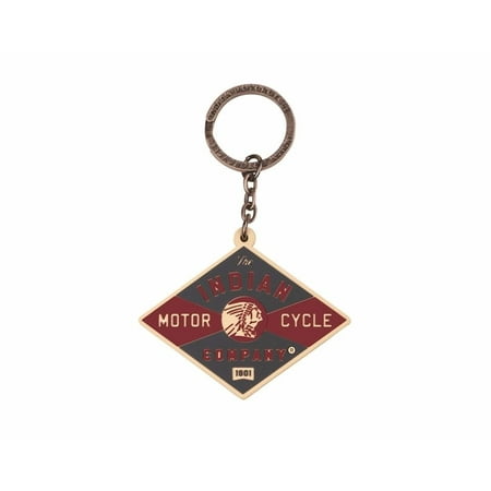Indian Limited Edition Motorcycle - GENUINE INDIAN MOTORCYCLES RUBBER KEYRING RETRO MOTIF 2863981