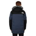 thumbnail image 3 of The North Face Bedford Down Parka Jacket Men's Medium Blue Logo Full Zip ASM173, 3 of 4