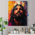 thumbnail image 4 of Qisvanset 12x16 Inch With Frame 2D Flat Wall Art Classic Jesus Art Trendy Apartment Religious Home Gift, 4 of 8