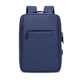 thumbnail image 2 of Greeniant Mochilas para portátil de 15,5 pulgadas de almacenamiento de manga de gran capacidad con orificio de carga Bolsas de hombro Ropa Deportiva, Zapatos Azul oscuro, 2 of 6