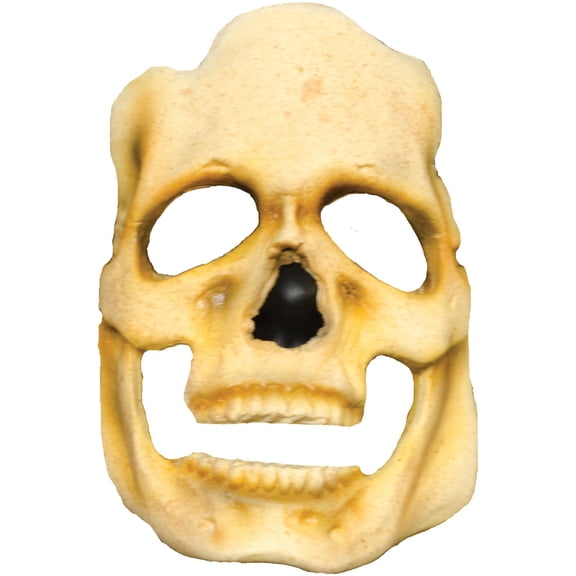 Skull Foam Latex Prosthetic Adult Halloween Accessory Beige Color