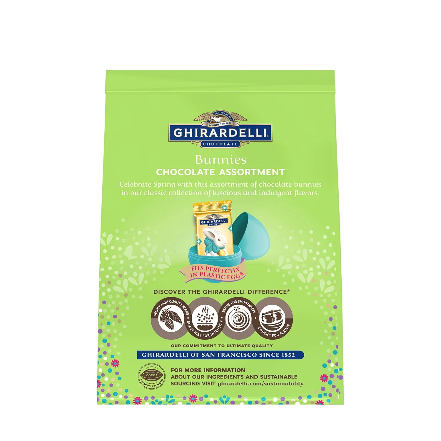 Ghirardelli Chocolate Bunnies Chocolate Assortment (15.2 Ounce)