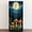Color 5, variant on Self Adhesive Vinyl Refrigerator Wrap Set Red Toadstool Mushrooms Starry Night Crescent Moon Botanical Door Mural Removable Fridge Sticker Peel and Stick Full Door Cover Decal Kitchen Bar Decor