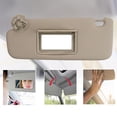 thumbnail image 2 of Car Sun Visor Left Driver & Right Passenger Side With Makeup Mirror For Chevrolet Cruze 2011-2019-Driver and codriver-beige, 2 of 6
