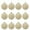 Beige, variant on 12 Pcs Velvet Flocked Christmas Tree Ball Ornaments, 3.6 Inch Plastic Xmas Decorative Hanging Ornaments for Holiday Tree Decoration
