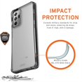 thumbnail image 3 of UAG Samsung Galaxy Note20 Ultra 5G Case [6.9-inch screen] Rugged Lightweight Slim Shockproof Transparent Plyo Protective Cover, Ice, 3 of 7