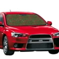 thumbnail image 2 of Kdxio Red Snake Print Front Windshield Sun Shade,Folding Auto Sunshade for Car Truck SUV-Small, 2 of 7