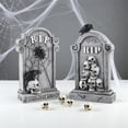thumbnail image 4 of Ltdhehe Halloween RIP Skeleton Yard Signs | Display | Halloween Skeleton | Resin Skeleton Yard Sign For Outdoor Decorations Cemetery, 4 of 6