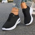 thumbnail image 4 of Women's Walking Shoes Lightweight Breathable Knit Mesh Casual Sneakers, 4 of 4