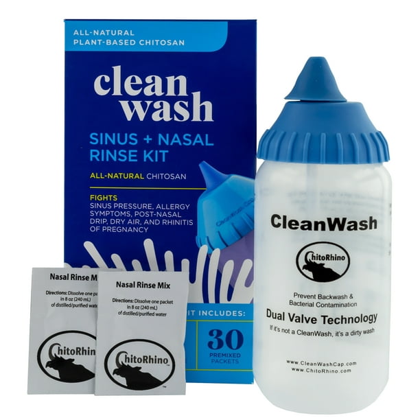 CleanWash Sinus & Nasal Rinse Kit
