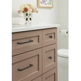 thumbnail image 3 of Amerock Merced 6-5/16 inch (160mm) Center-to-Center Oil-Rubbed Bronze Cabinet Pull, 3 of 7