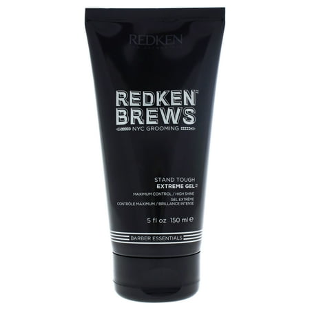 Redken Stand Tough Extreme Hair Gel for Men, 5 Oz