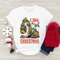 thumbnail image 3 of I Dig Christmas Excavator - Youth Short Sleeve Graphic T-Shirt and Toddler Short Sleeve Graphic T-Shirt, 3 of 14