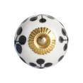 thumbnail image 2 of Knob-It Vintage Cabinet Drawer Knobs 8-Piece Set Hand Painted 3 Inch Multicolor, 2 of 5